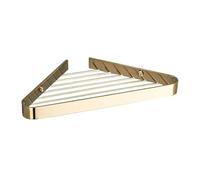 Wall Mounted Triangle Shower Caddy, Space Saving Metal Bathroom Shelf, Durable Design for Shower and Bathroom Organization