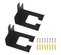 Wall Mounted Trimmer Rack for Storing Garden Tools like Shovels and Rakes Quick and Easy Installation (2Pcs)
