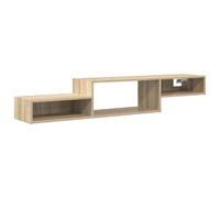 Wall-mounted TV Cabinet Wall-mounted Engineered Wood Floating Shelves vidaXL