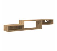 Wall-mounted TV Cabinet Wall-mounted Engineered Wood Floating Shelves vidaXL
