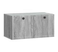 Wall-Mounted TV Cabinet Wall-mounted Engineered Wood Home Entertainment vidaXL