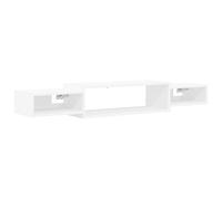 Wall-mounted TV Cabinet Wall-mounted Engineered Wood Living Room Shelf vidaXL