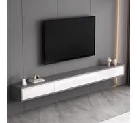 Wall-Mounted TV Console 120-240 cm, Stylish Floating Entertainment Center & Office Storage Solution, Modern Home Decor for Organizing & Displaying Electronics