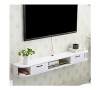 Wall-Mounted TV Shelf, Space-Saving Multimedia Console for Living Room & Bedroom, Modern Under-TV Solution, Stylish Home Storage, Floating Entertainment Center