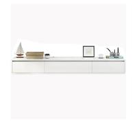Wall-Mounted TV Stand for Living Room, Multi-Functional Media Console, Holds TVs Up to 65 Inches, Stylish Floating Entertainment Center, Space-Saving Design.