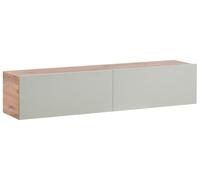 Beliani Wall Mounted Tv Stand Gladstone Light Green