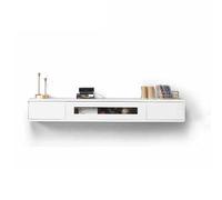 Wall-Mounted TV Stand with Drawer Solid Wood Storage Cabinet Flip-Top Door Design Versatile Furniture for Living Room Bedroom Home and Hotel Use.