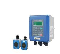 Wall-Mounted Ultrasonic Flow Meter TUF-2000B Non-Contact Liquid Flow Meter With TS-2 TM-1 TL-1 Clamp-On Transducer High Sensitivity, Low Error(Host M Probe)