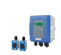 Wall-Mounted Ultrasonic Flow Meter TUF-2000B Non-Contact Liquid Flow Meter With TS-2 TM-1 TL-1 Clamp-On Transducer High Sensitivity, Low Error(Host L Probes)
