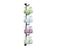 Wall-Mounted Underwear Display Rack - Tidy Rails for Bras Panties & Soc - Space-Saving Sto Solut for Bedroom Farmers Markets & Shopping Malls