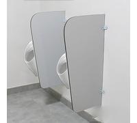 Wall-Mounted Urinal - 2pcs Decorative Toilet Partition Baffle for Men's Restrooms Ideal for Schools & Public Spaces Effective Separation & Hygiene Solutions
