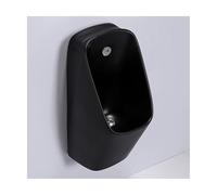 Wall Mounted Urinal for Men, Automatic Sensor Troughs,Anti-Odor Splash Proof Design,Ideal for Schools and Public Spaces Sanitary Urinal(Nero)