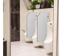 Wall-Mounted Urinal Partition, Public Men’s Privacy Screen for Restrooms, School and Bar,90 * 40cm(1Pcs)