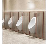 Wall-Mounted Urinal Privacy Divider - Extra Protection for Schools & Public Restrooms Effective Toilet Partit Extender for Enhanced User Comfort