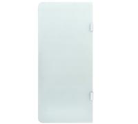 Wall-mounted Urinal Privacy Screen Divider for Men Plate Tempered Glass vidaXL