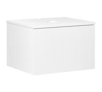 Wall Mounted Washbasin Cabinet ALZIRA 60 cm White