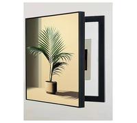 Wall Mounted Wall Decorative Cabinet, Circuit Breaker Panels Cover, Electrical Doors Cover for Hide Meter Box, Fuse Box Cover(Color5,50x60cm/19.7x23.6in)