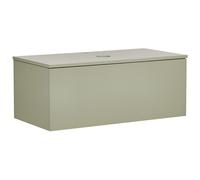 Wall Mounted Washbasin Cabinet ALZIRA 100 cm Light Green