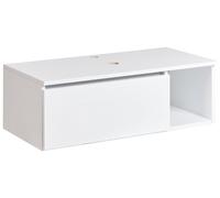 Wall Mounted Washbasin Cabinet RUPANCO 80 cm White