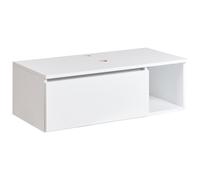 Wall Mounted Washbasin Cabinet RUPANCO 80 cm White