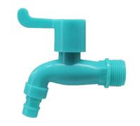 Wall Mounted Washer Faucet ABS Faucet 3/4" 1/2" Quick Connector Plastic Water Hose Garden Balcony Cooled Single Tap(25mm)