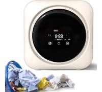 Wall-Mounted Washing Machine,Automatic Washing Machine Electric Portable Washer Underwear Clothes Wall Mounted Fully Front Drum 0.3kg for Dormitory Travel