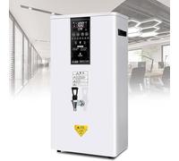 Wall-Mounted Water Machine,Step-by-Step Water Boiler,Fast Heating,Energy-Saving,Automatic Temperature Control 104°f-212°f,for Restaurants,Offices,White-50L