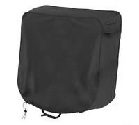 Wall Mounted Waterproof Garden Hose Cover - Outdoor Square Retractable Dust Protection for Hose and Reel