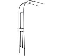 Wall Mounted Wedding Arch Metal HalfSide Garden Arch for Outdoor Decor Trellis for Backyard Patio Courtyard Wedding Decorations