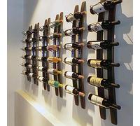 Wall Mounted Wine Rack, Creative Hanging Wine Rack, Can Hold 6 Bottles, Bar Restaurant Pine Wall-mounted Wine Rack, Bar Wine Cabinet Wine Rack Decorative Rack