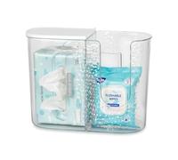 Wall Mounted Wipes Holder, No Punching Wipe Holder, Wipes Dispenser Storage Box, Wet and Dry Use, Tissue Holders for Home, Kitchen, Bedroom and Bathroom