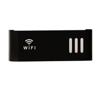 Wall Mounted Wireless WIFI Router Shelf Storage Box Router Rack Cable Power Bracket Organizer Box for Living Room A