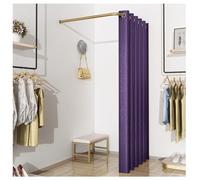 Wall-Mounted with Curtain, Corner Dressing Room Divider for Office, Mall, Boutique - Stylish and Functional Shade Solution