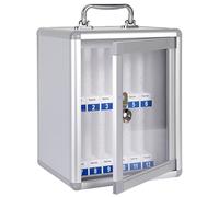 Wall-Mounted with Lock - Secure nizer for Various Sizes (12 Cartments) - Perfect for Classrooms and Offices