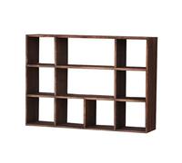 Wall-Mounted Wooden Cup Rack Set, Multi-Slot Coffee Mug nizer & Sto Shelf, Slish Display for Home, Café & Bar Décor Solut