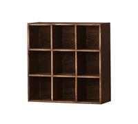 Wall-Mounted Wooden Cup Shelf Set, Multi-Slot Coffee Mug nizer, Slish Sto Rack for Home, Café, Bar - Perfect Display Solut for Mugs and Cups