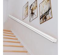 Wall Mounted Wooden il 50 600cm for Stairs & Steps Easy Installation Indoor Safety Railing for Elderly & Loft White Grab Bar (400cm Size)