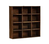Wall-Mounted Wooden Mug Shelf Set, Multi-Slot Coffee Rack, Space-Saving Cup nizer for Home, Café, Bar Décor, Practical Sto Solut for Kitchen or Dining Room.