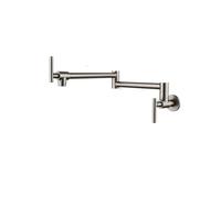 Wall MounteKitchen Faucet Pot Filler Tap 360° Rotating Spout Single ColMixer Construct Gun Gray h Perfect for Kitchen Sink & Bar