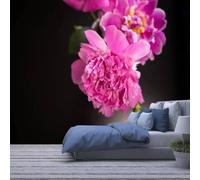 Wall Mural 3D Peel and Stick Self-Adhesive Wallpaper Sticker Home Decor Background Large Art Wall Painting Plants and Flowers 250(W) X175(H) Cm for Bedroom Cafe Bar Office -4892451