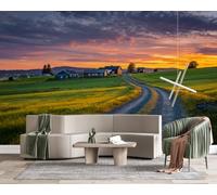 Wall Mural 3D Rural Landscape Photo Wallpaper Non-Woven Matt