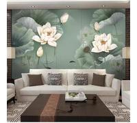 Wall Mural 3D Wallpaper Peel and Stick Christmas Decor Self Adhesive - Plants and Flowers 450(W) X315(H) Cm Painting - Wallpaper Easy to Use for Tv and Sofa Background Walls -5250364