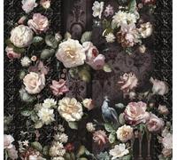 Wall Mural 3D Wallpaper Peel and Stick Christmas Decor Self Adhesive - Rose Flower 350(W) X256(H) Cm Painting - Wallpaper Easy to Use for Tv and Sofa Background Walls Wall Ph-3527885