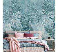 Wall mural Guido Maria Kretschmer palm leaves blue green 2544N-81 (13,13£/1qm)