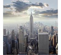 Wall Mural New York 450x315 cm 3D Photo Wallpaper City Buildings Wallpaper Non-Woven Wall Art Decoration Poster for Bedrooms and Living Room 2464-ABC