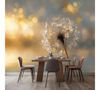 Wall Mural Photo Wallpaper Abstract Dandelion 200x140 cm Modern Poster Mural HD 3D Print Non-Woven Photo Wallpaper, for Living Room Bedroom Kids Room