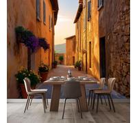 Wall Mural Photo Wallpaper City Architecture Italy 200x140 cm Modern Poster Mural HD 3D Print Non-Woven Photo Wallpaper, for Living Room Bedroom Kids Room