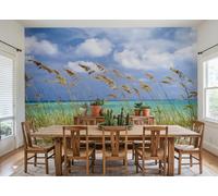 Wall Mural photo wallpaper Sunny Beach Scene 368x254 cm dining room wall decor