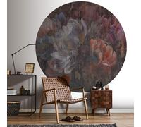 Wall mural round Guido Maria Kretschmer paintings red 2556N-71 (34,54£/1qm)