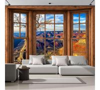 Wall Mural Wallpaper Colorado Canyon Landscape Natural Dead Tree Mountain Range, 3D Premium Non-Woven Blue Art Photo Wallpaper For Living Room Bedroom Children'S Room Wall Decor 300X210Cm (W X H)